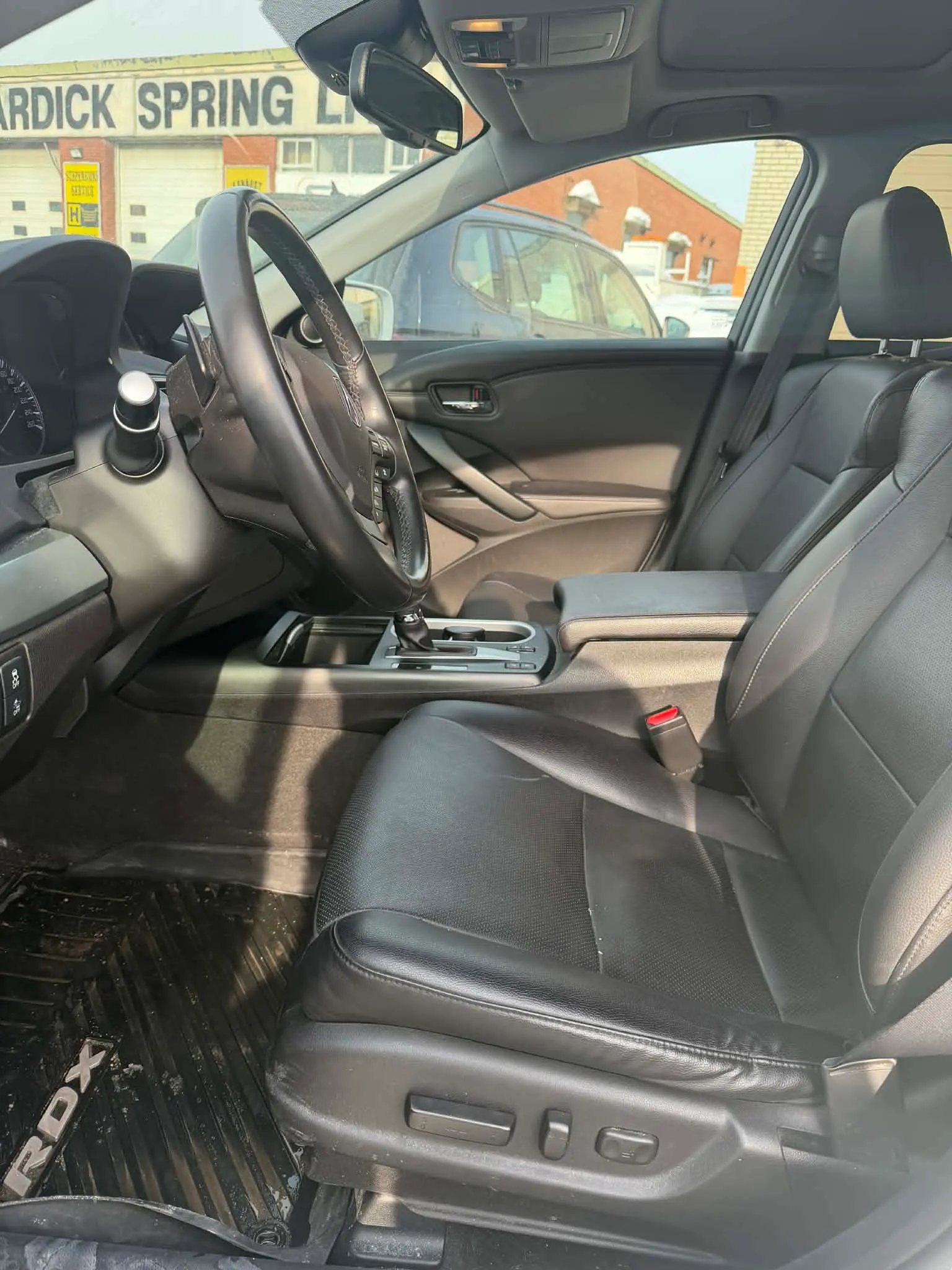 Interior driver side