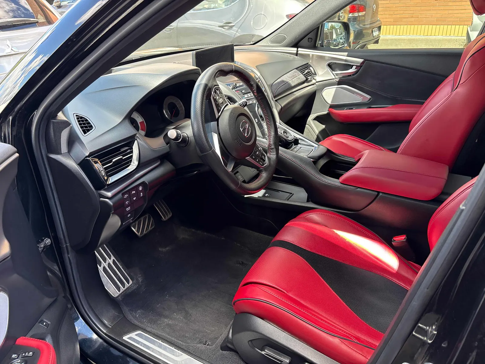 Interior driver side