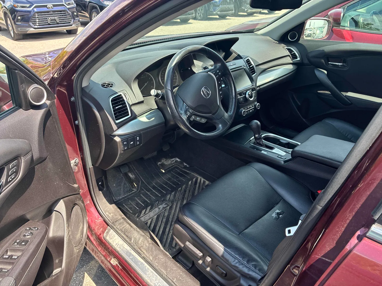 Interior driver side