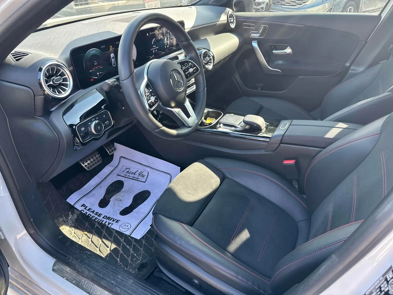 Interior driver side