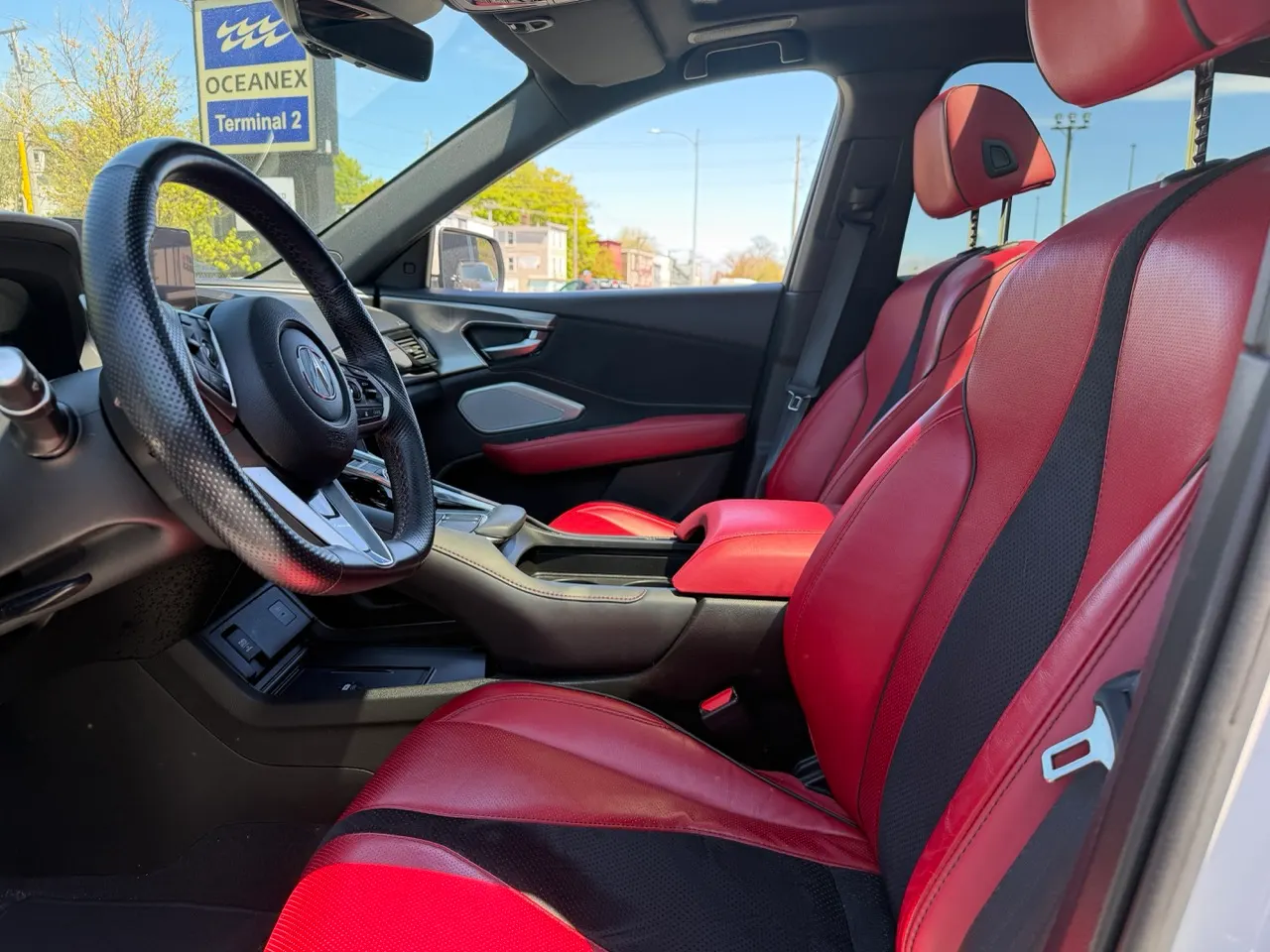 Interior driver side