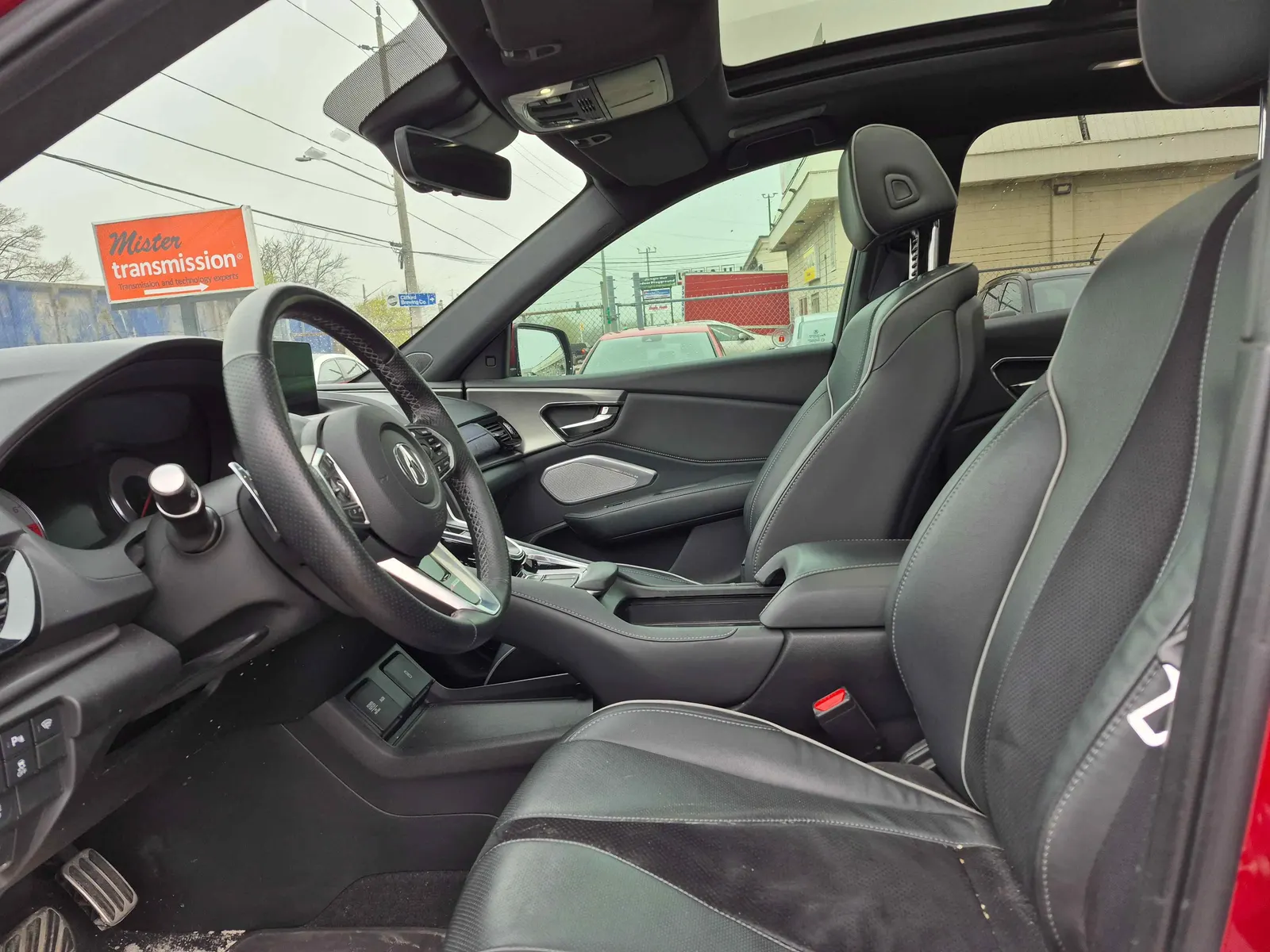 Interior driver side