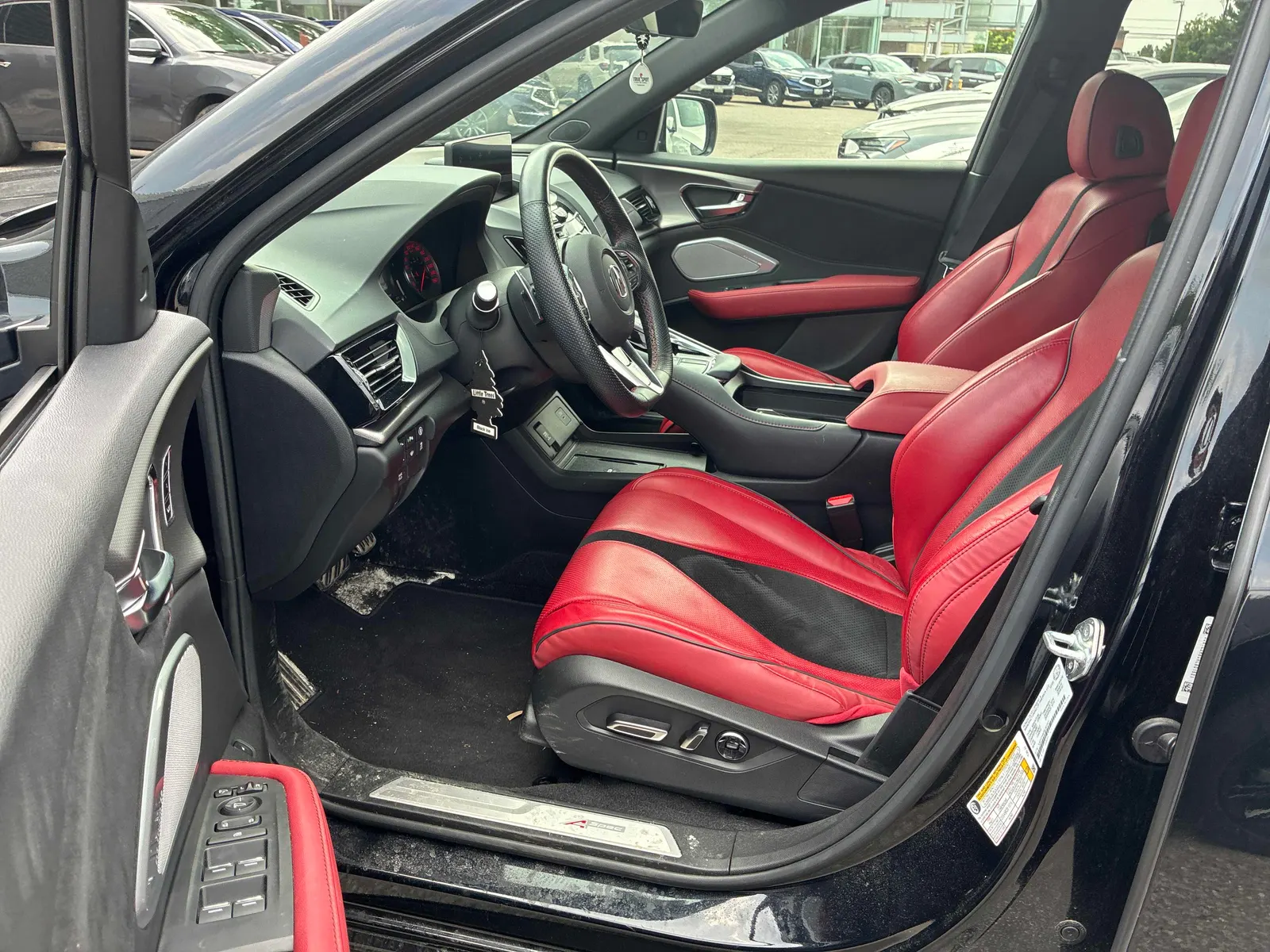 Interior driver side