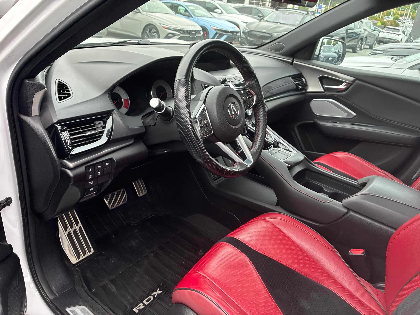 Interior driver side