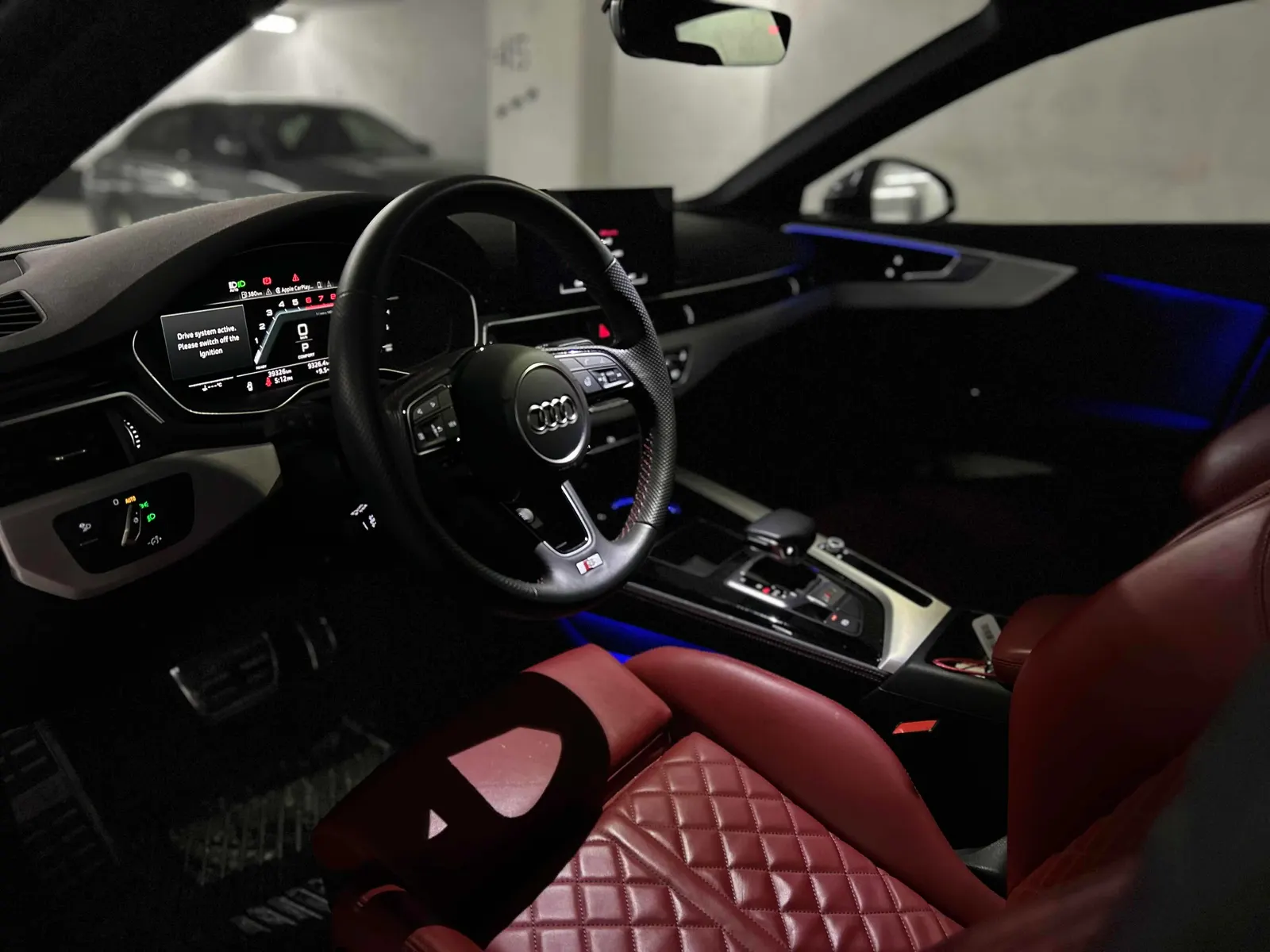 Interior driver side
