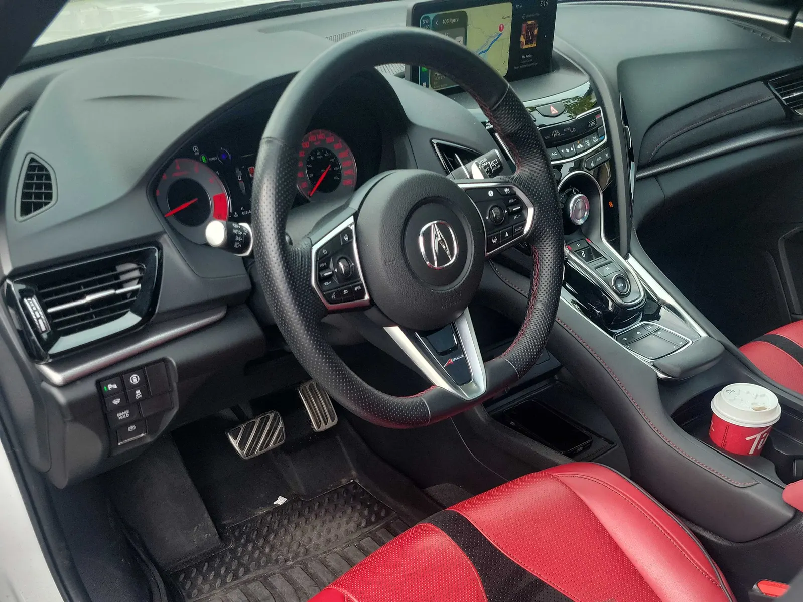 Interior driver side