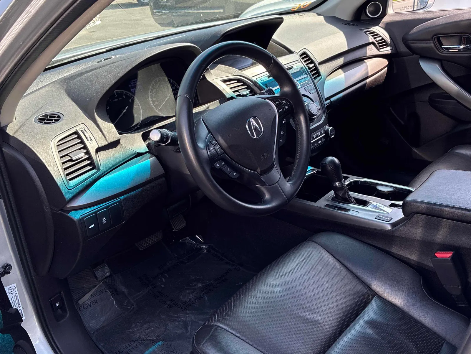 Interior driver side