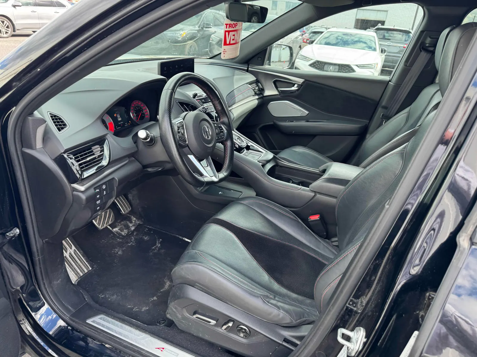 Interior driver side