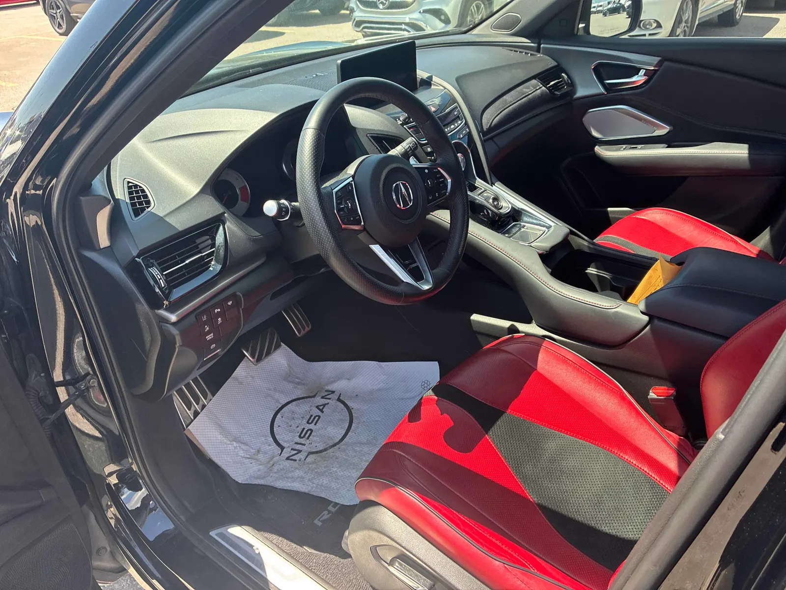 Interior driver side