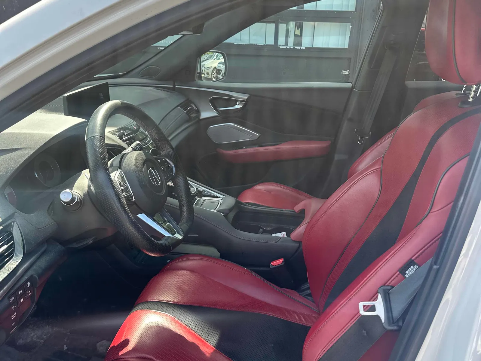 Interior driver side