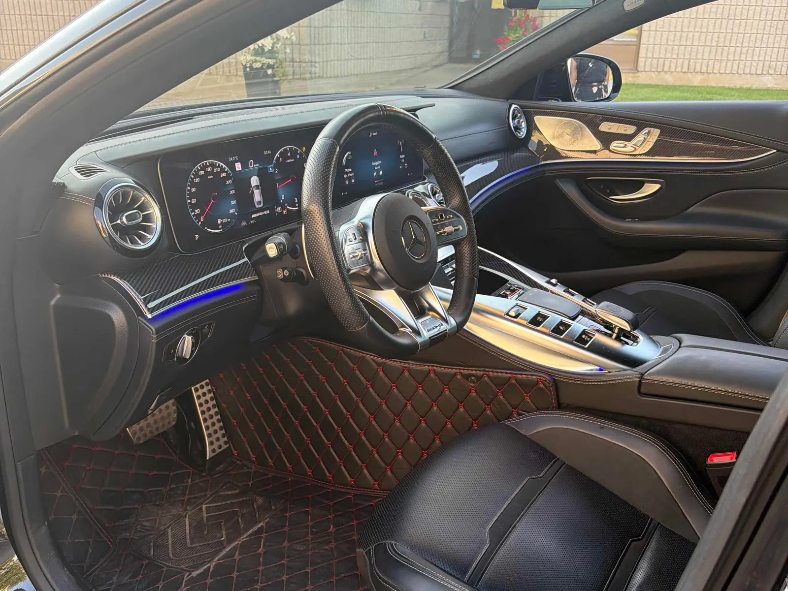 Interior driver side
