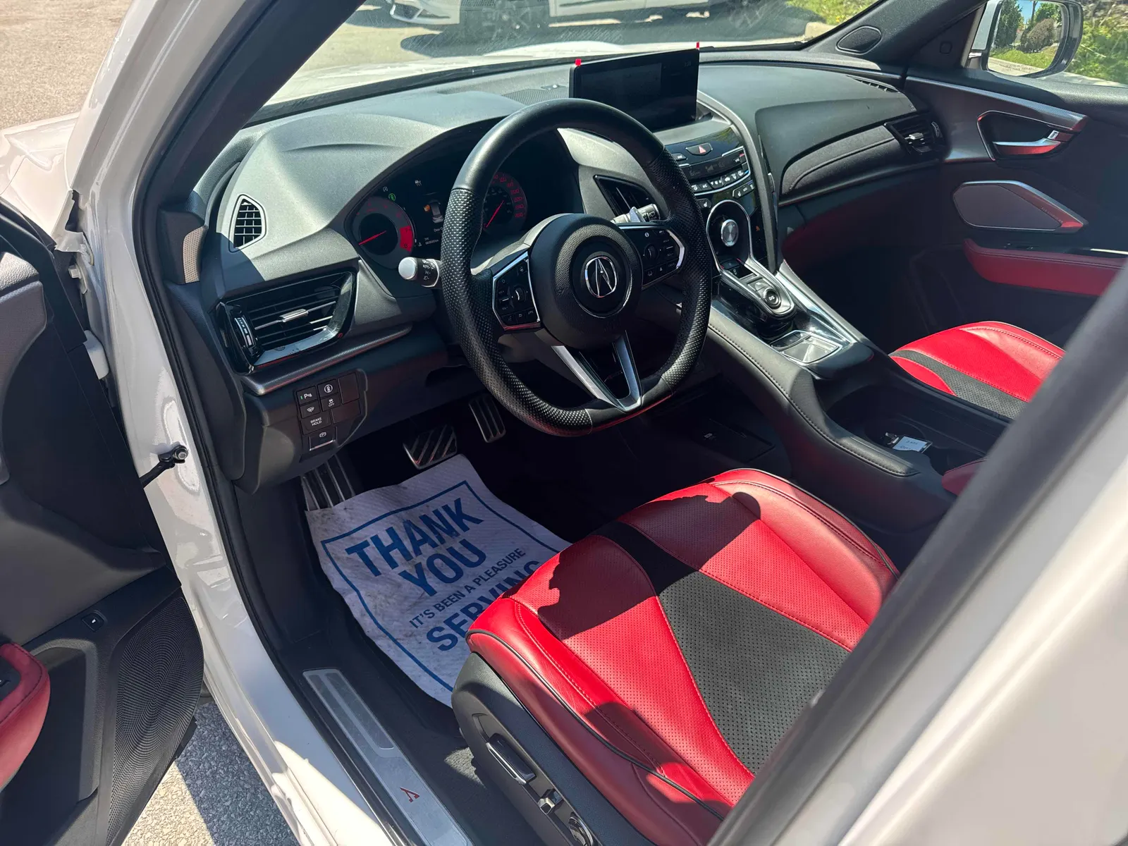 Interior driver side