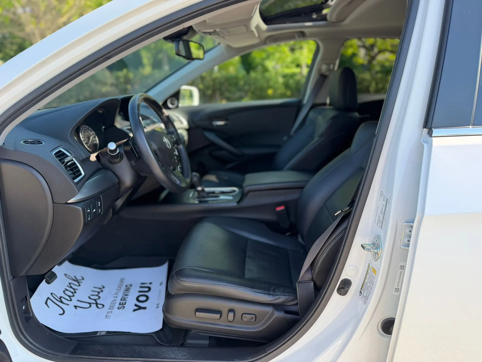 Interior driver side