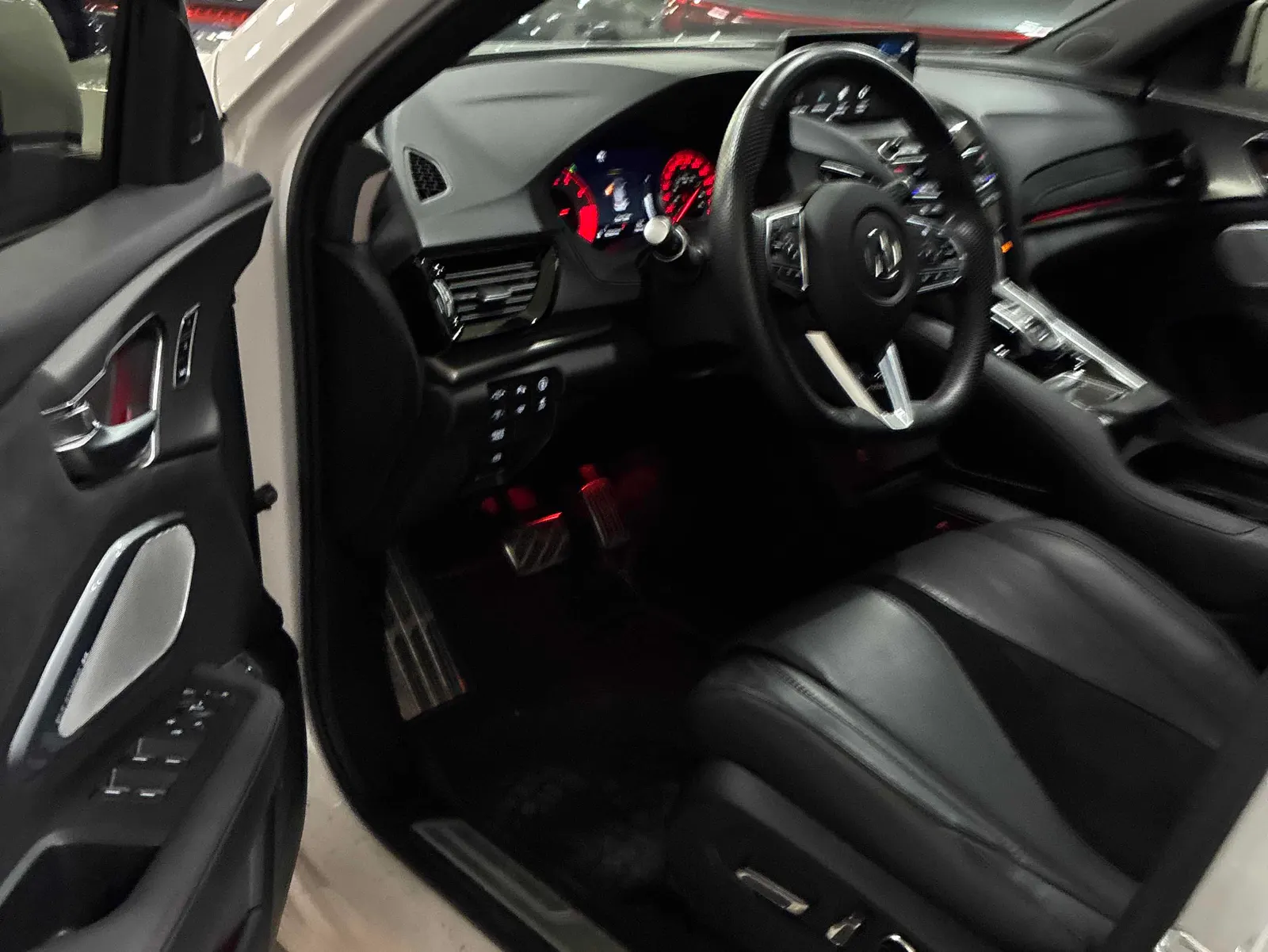 Interior driver side