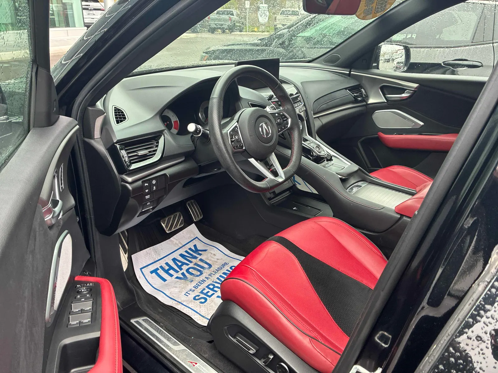 Interior driver side