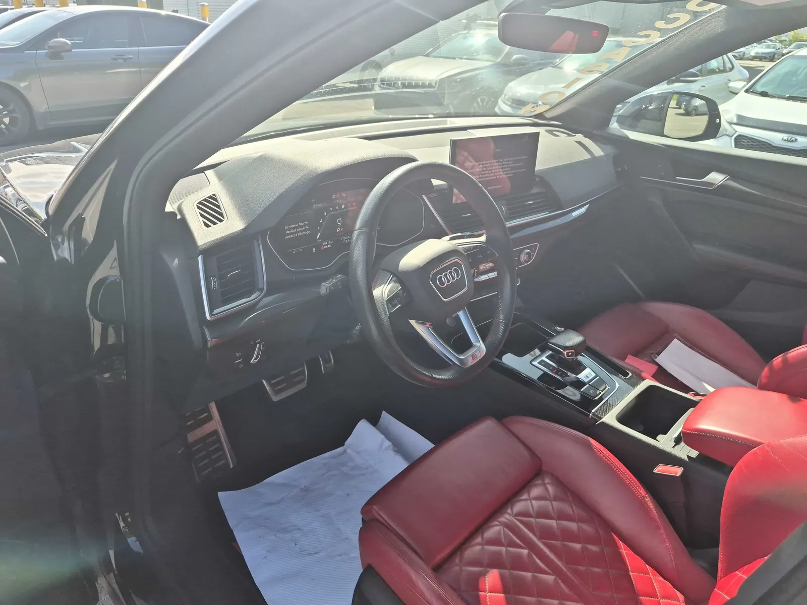 Interior driver side