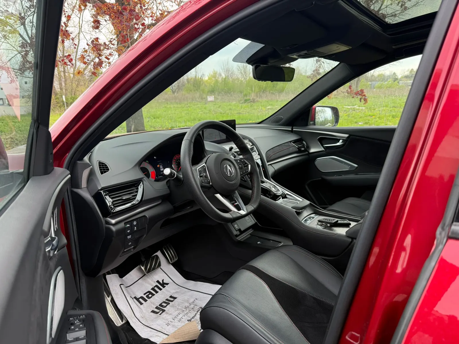 Interior driver side