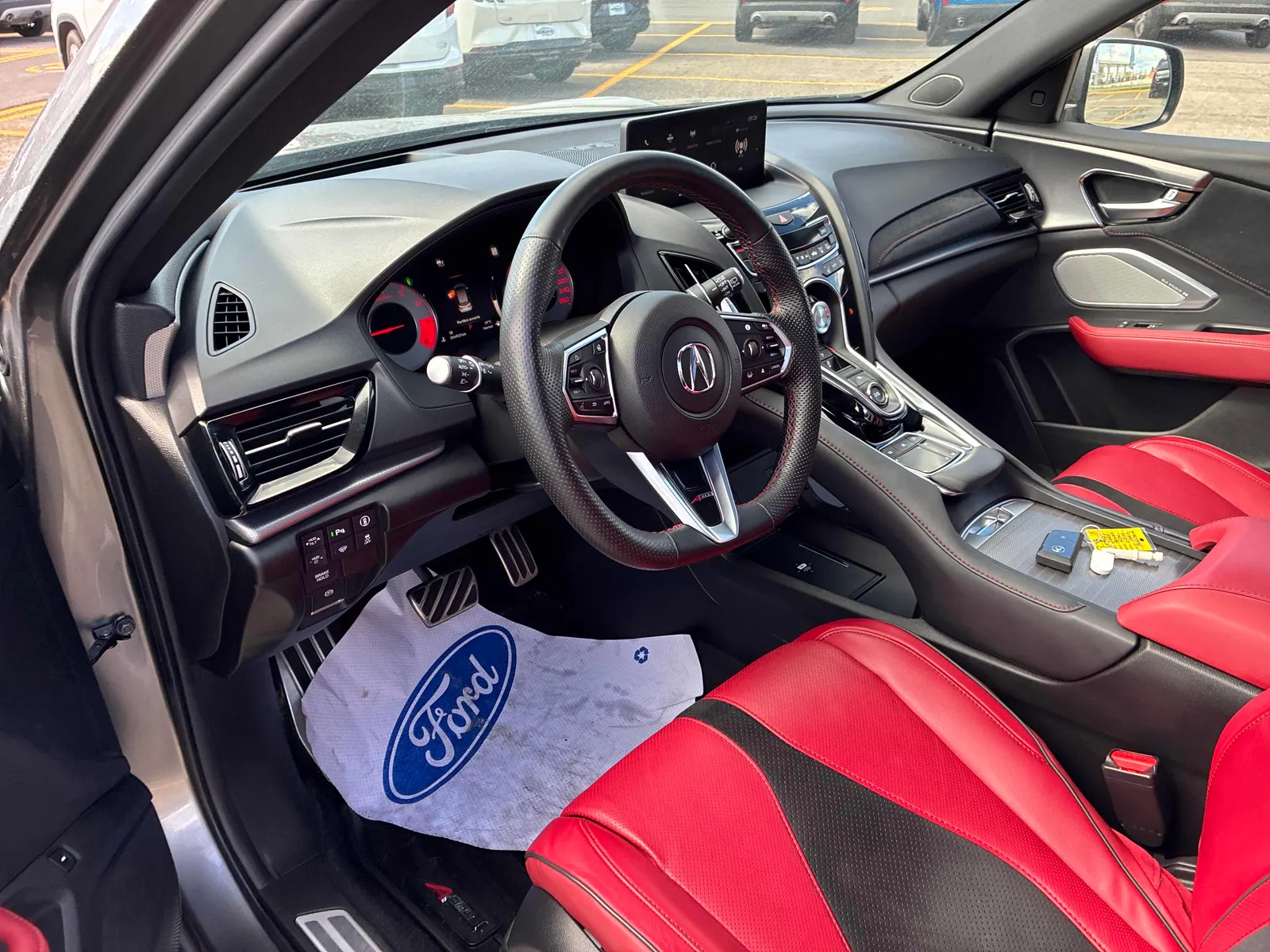 Interior driver side