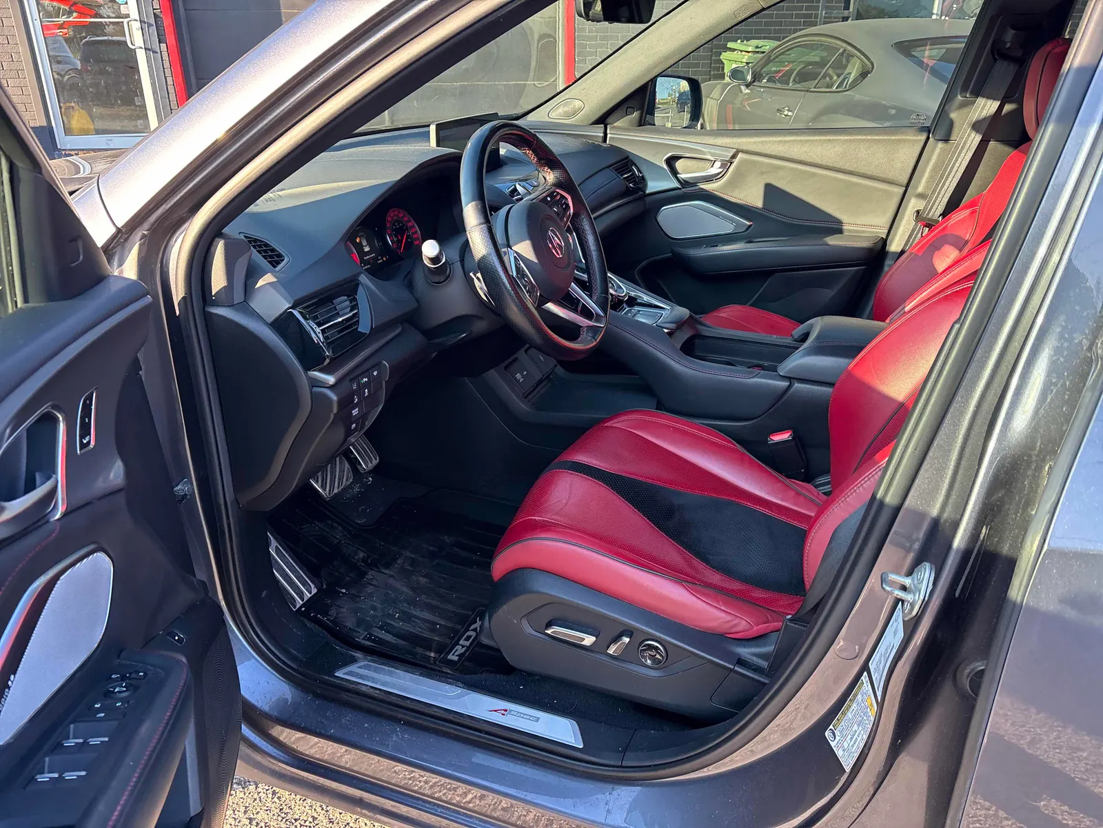 Interior driver side