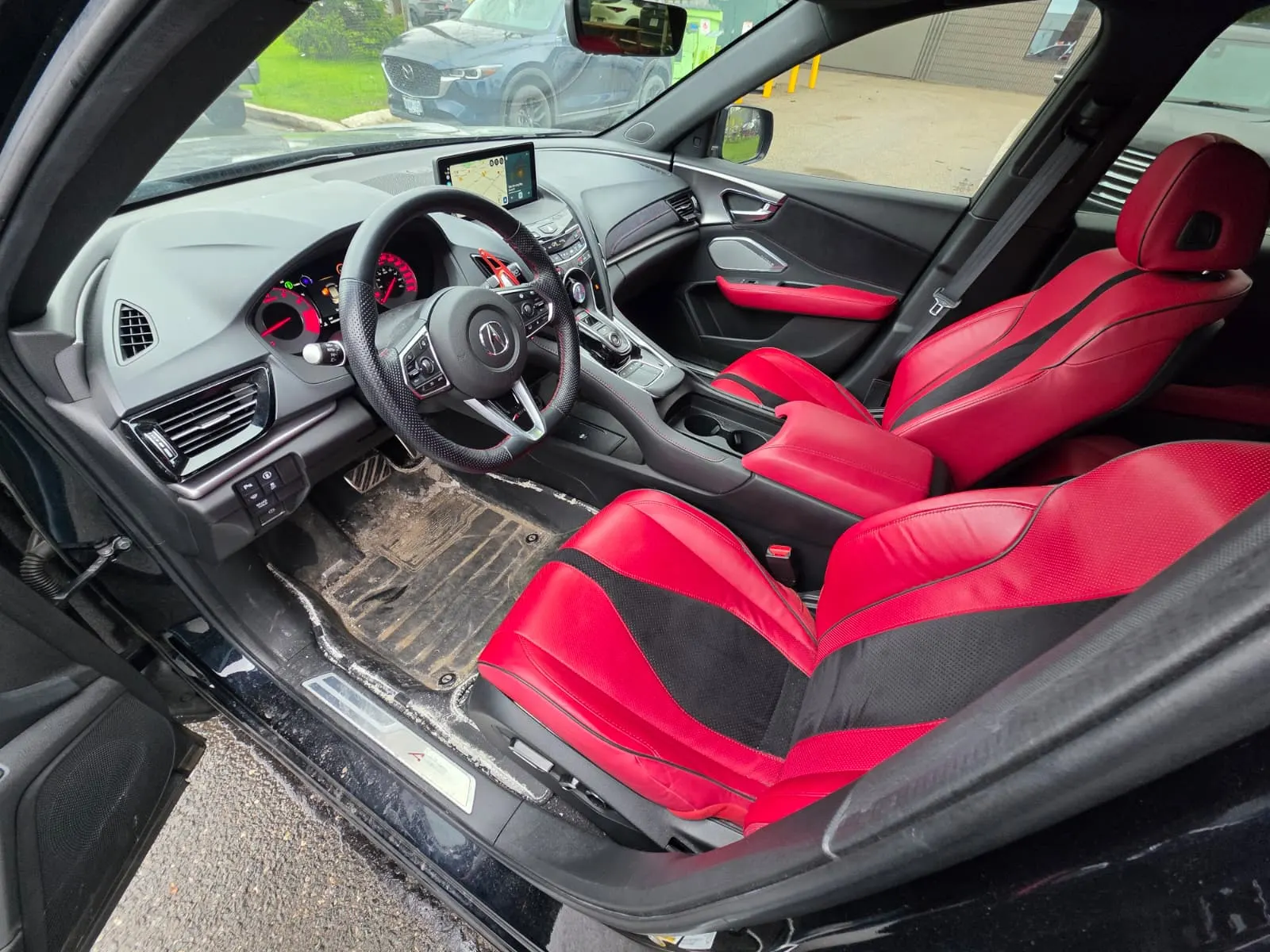 Interior driver side