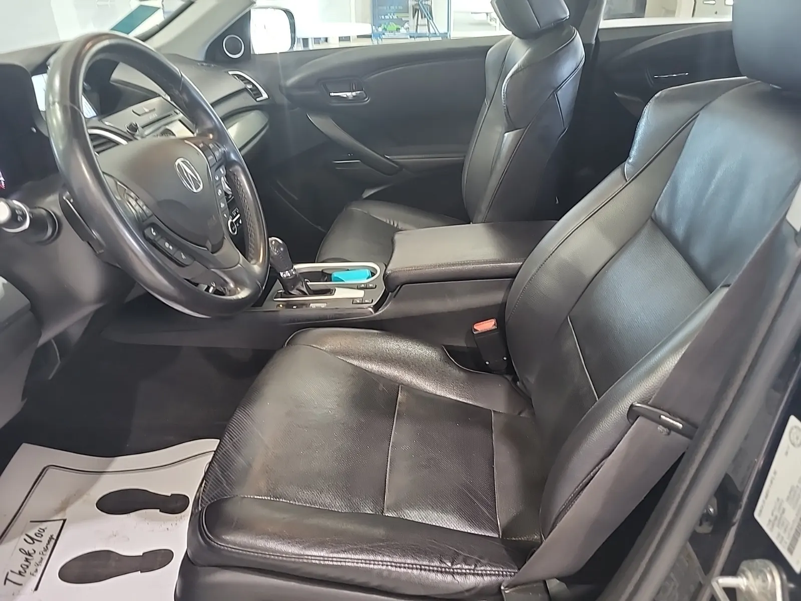 Interior driver side