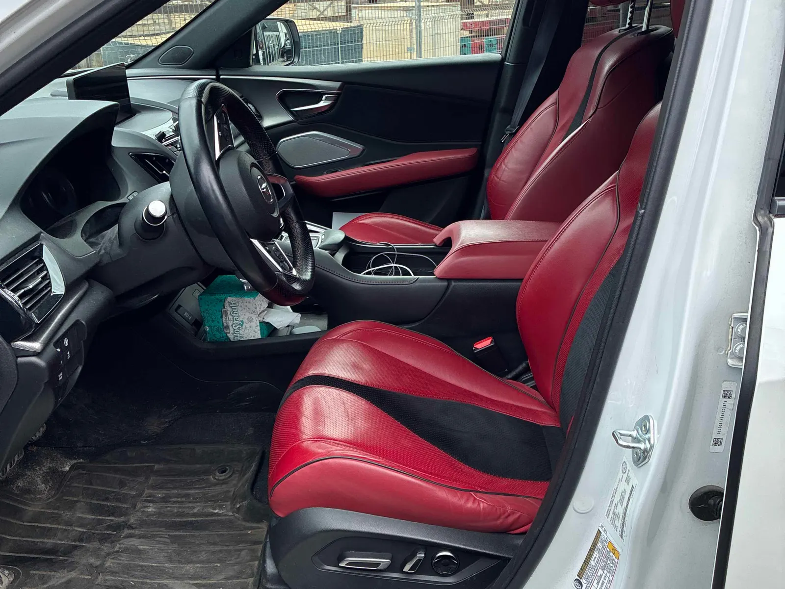 Interior driver side