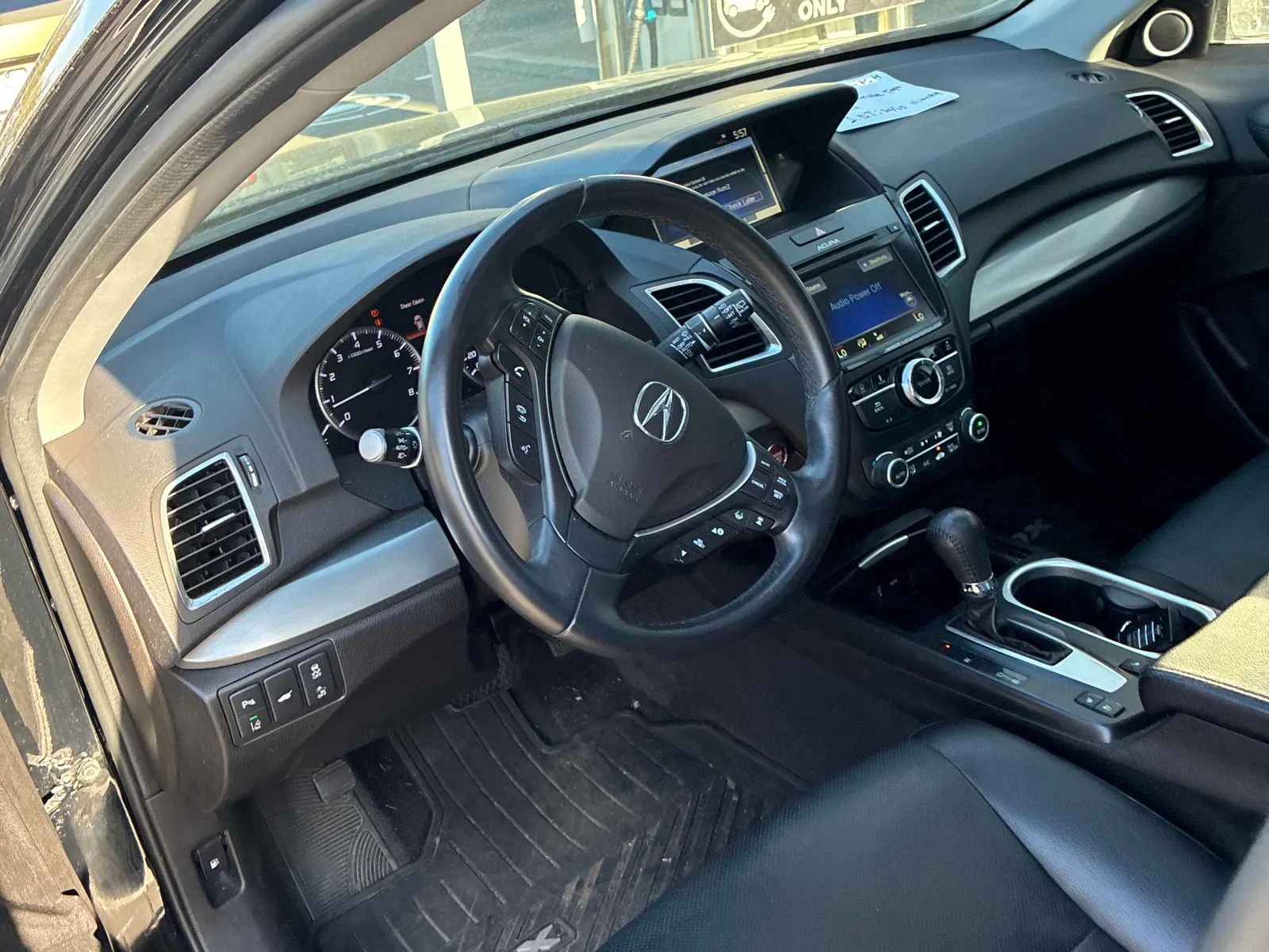 Interior driver side