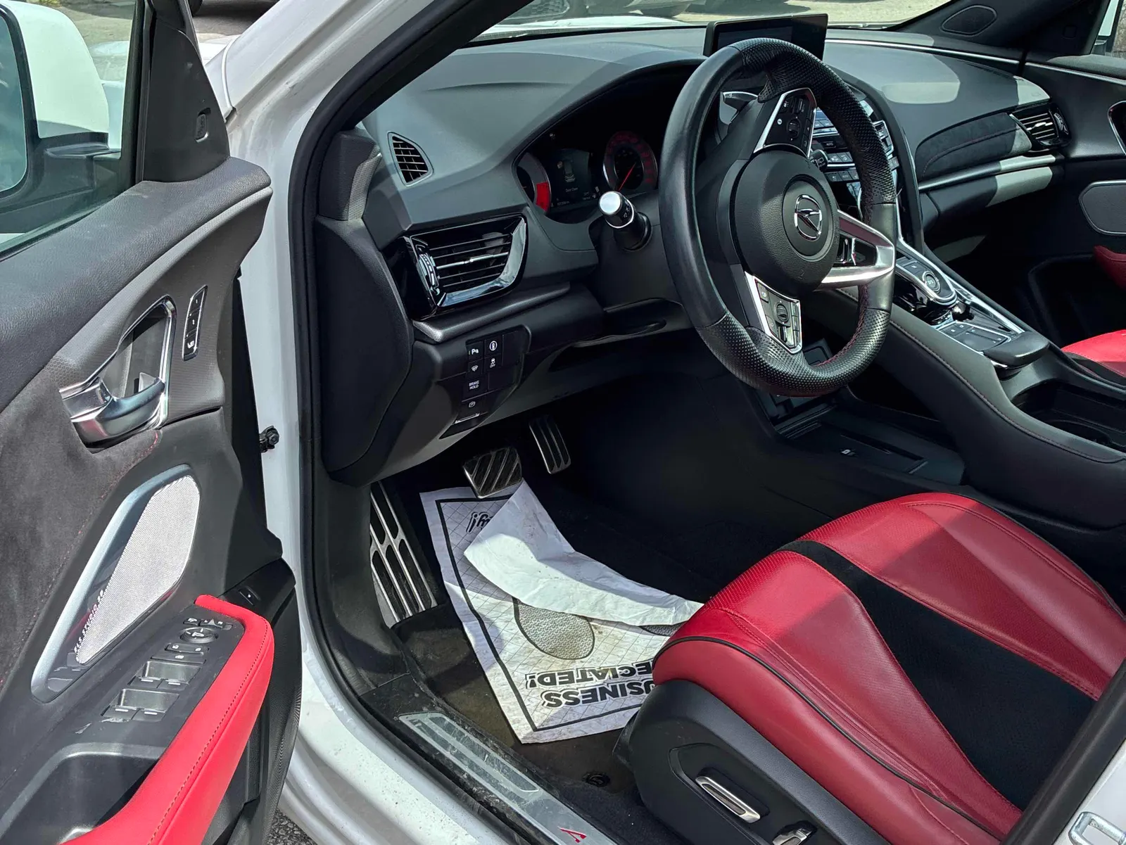 Interior driver side
