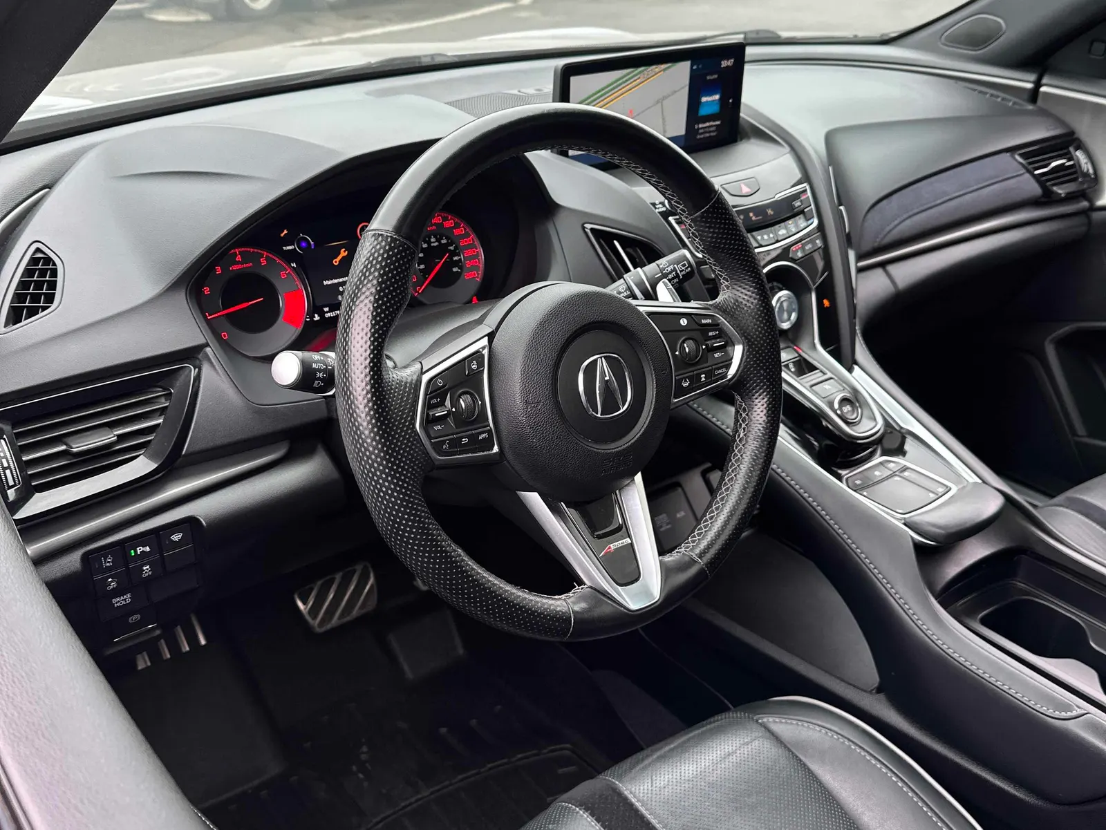 Interior driver side