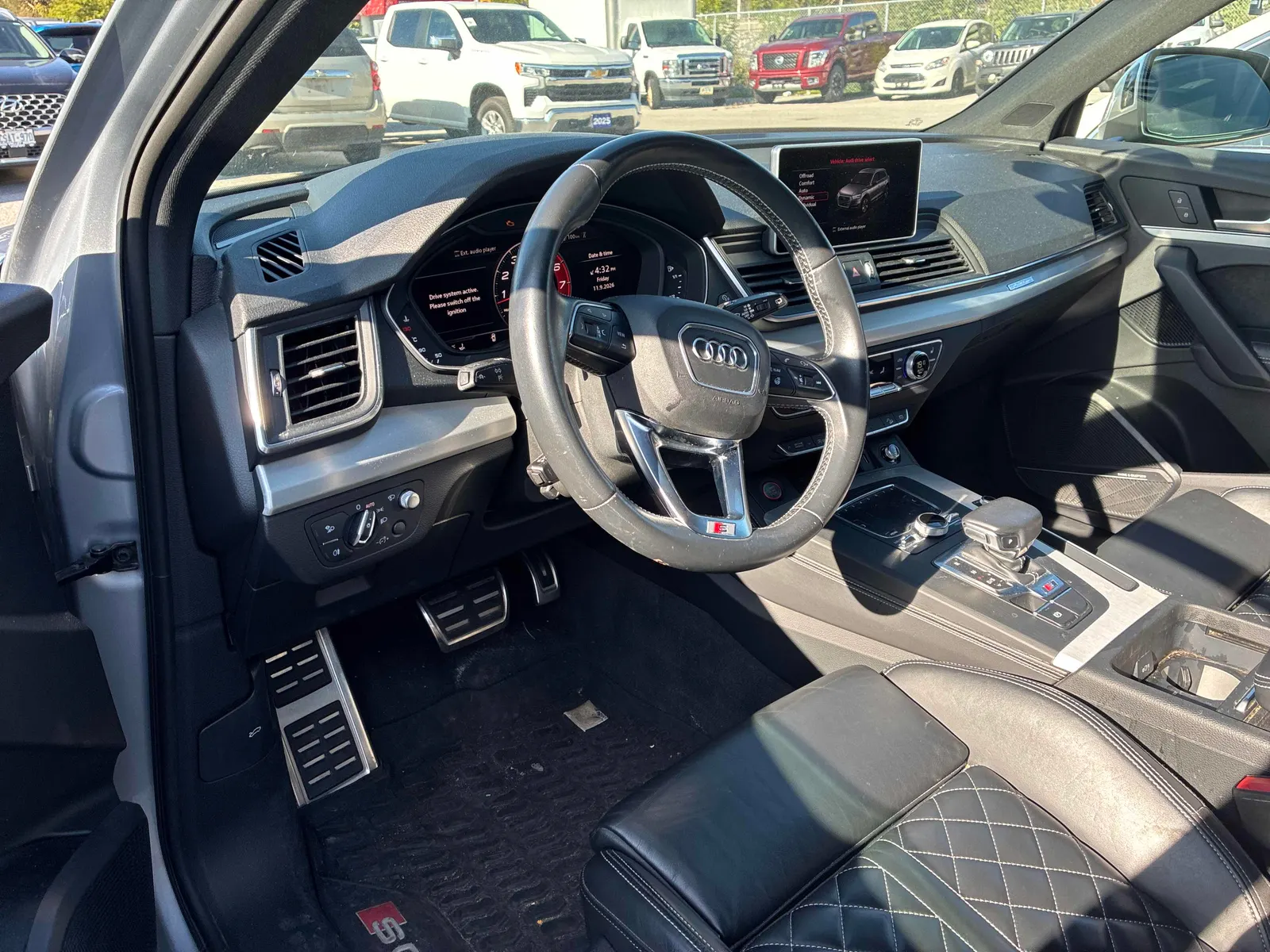 Interior driver side