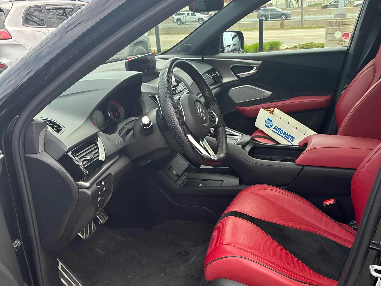 Interior driver side