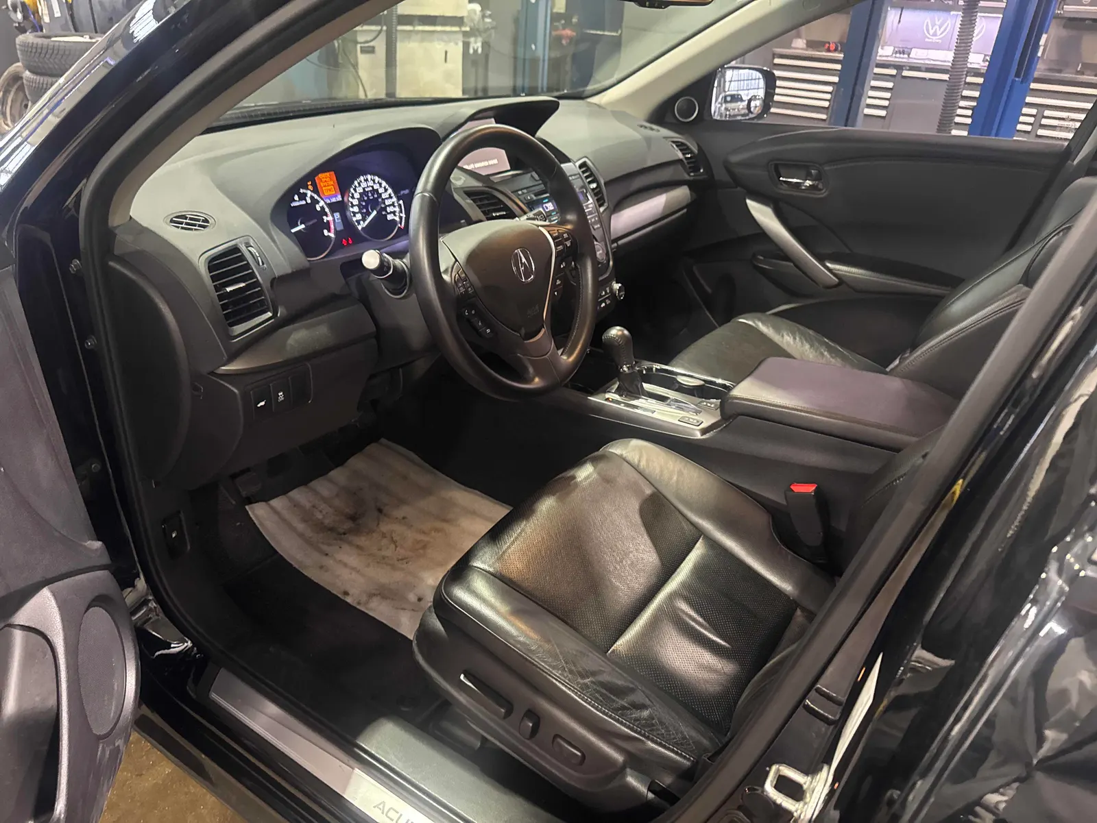 Interior driver side