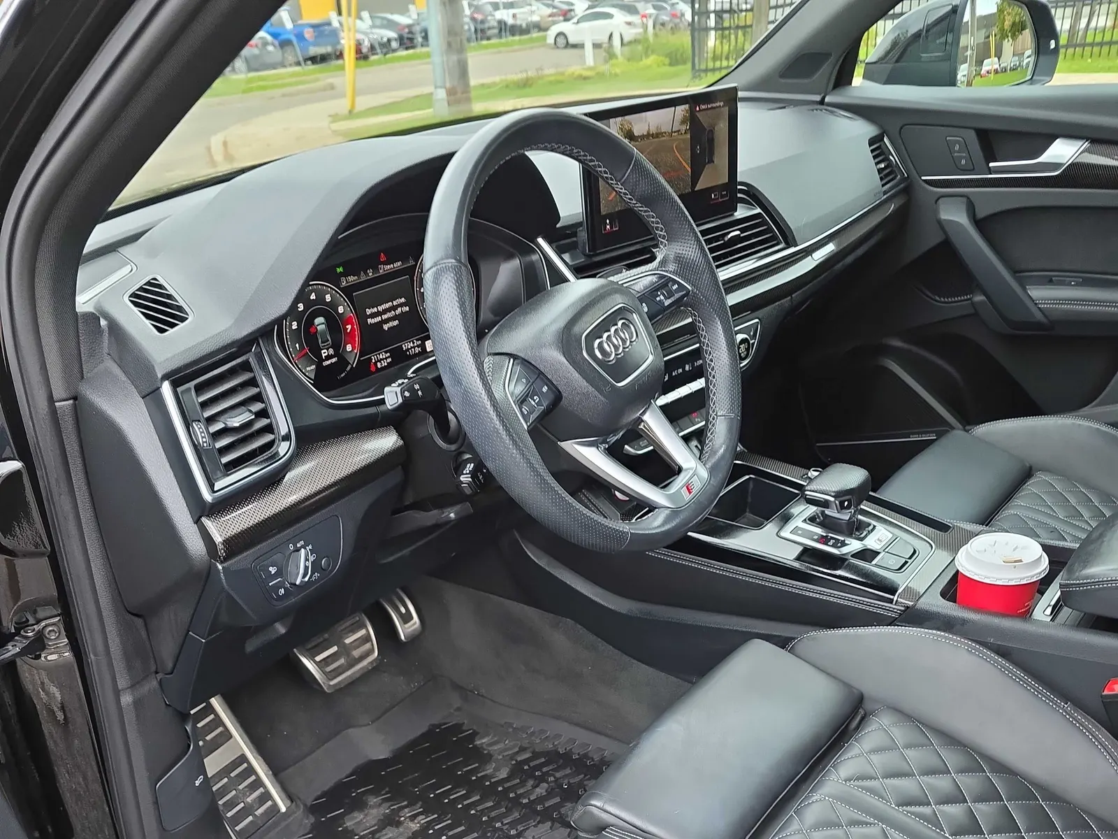 Interior driver side