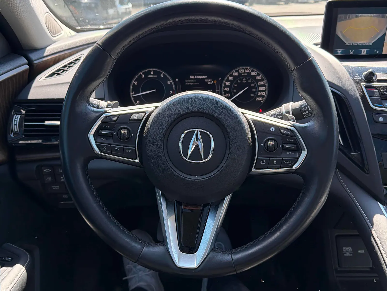 Interior driver side