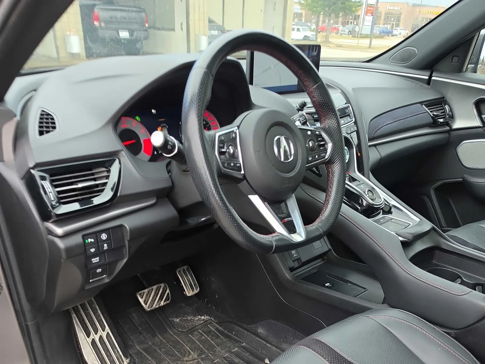 Interior driver side