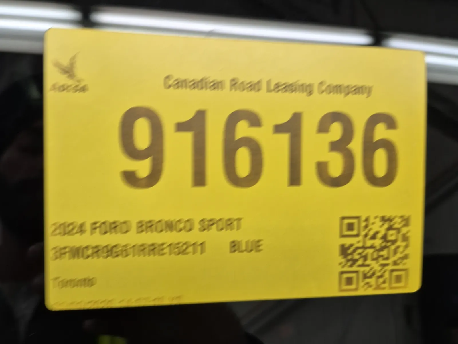 Inventory Label Photo