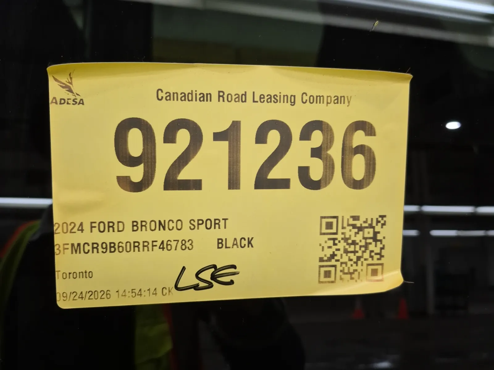 Inventory Label Photo