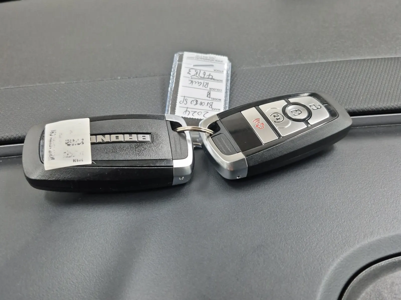 Keys/Fobs/Manual Photo