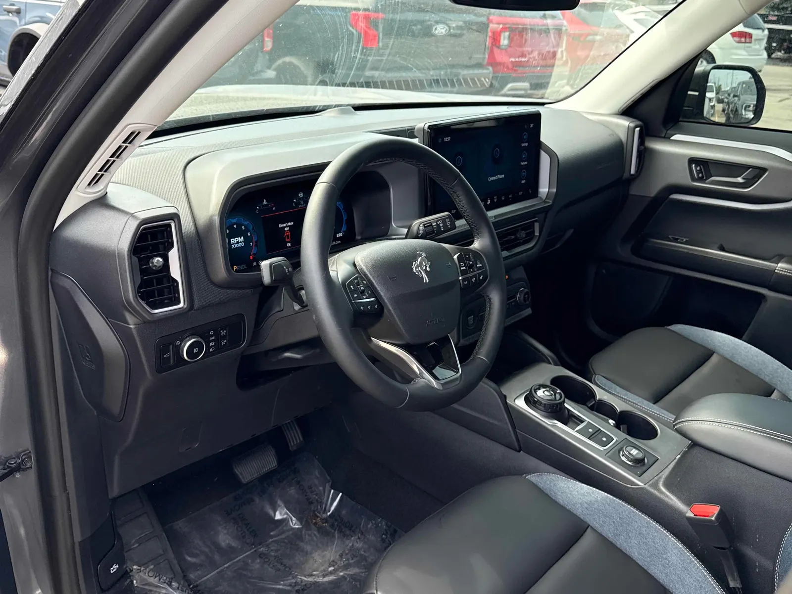 Interior driver side