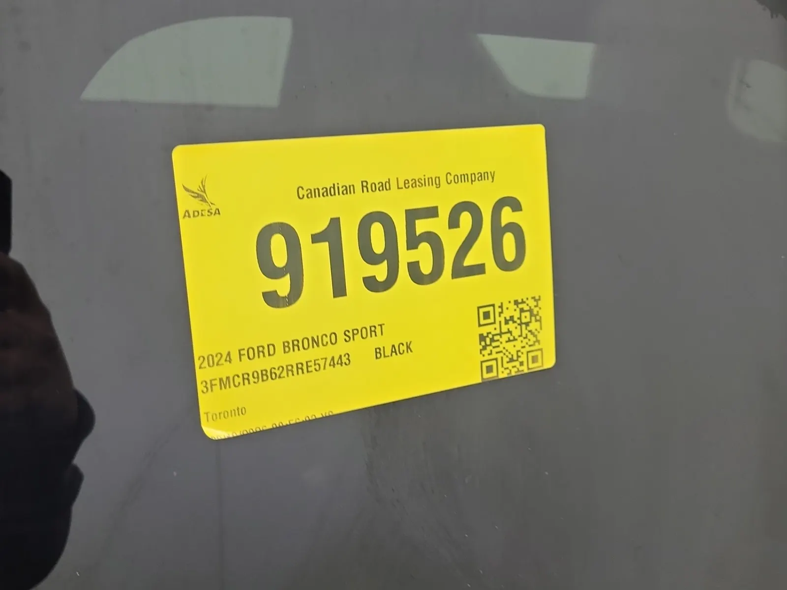 Inventory Label Photo