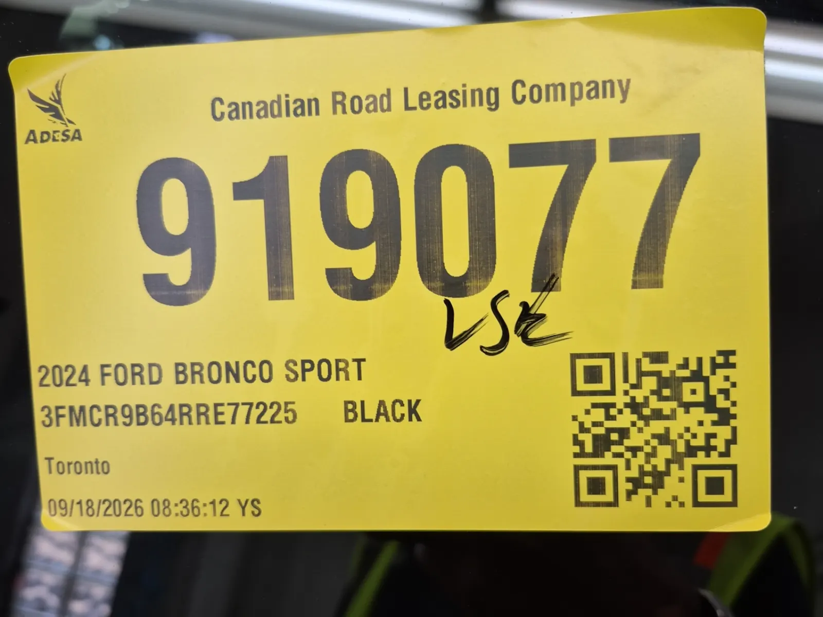 Inventory Label Photo