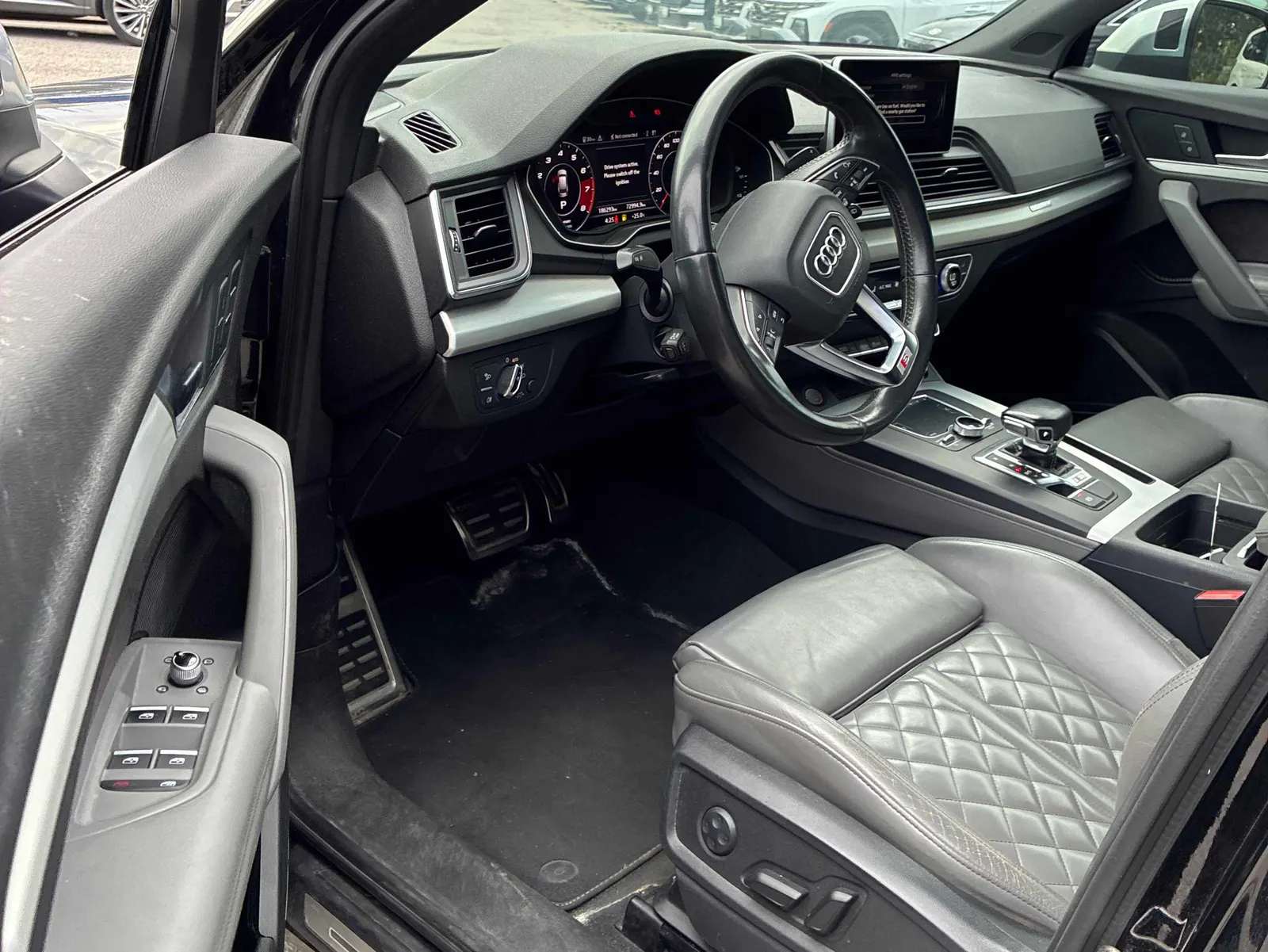 Interior driver side