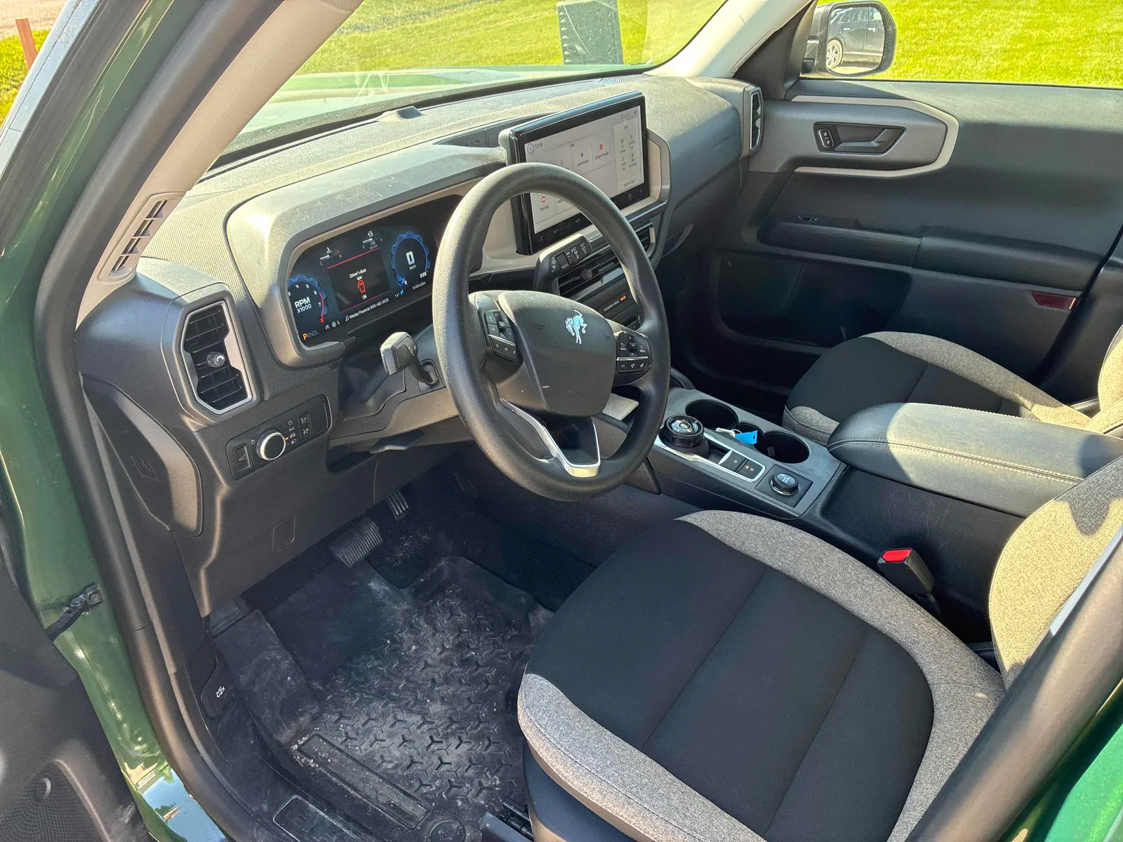 Interior driver side