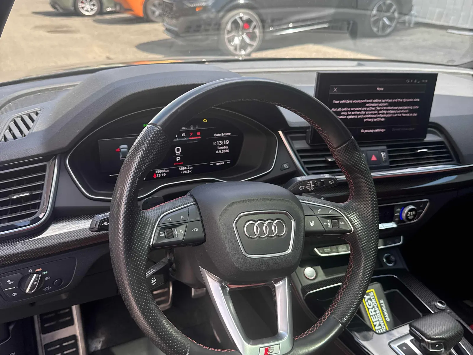 Interior driver side