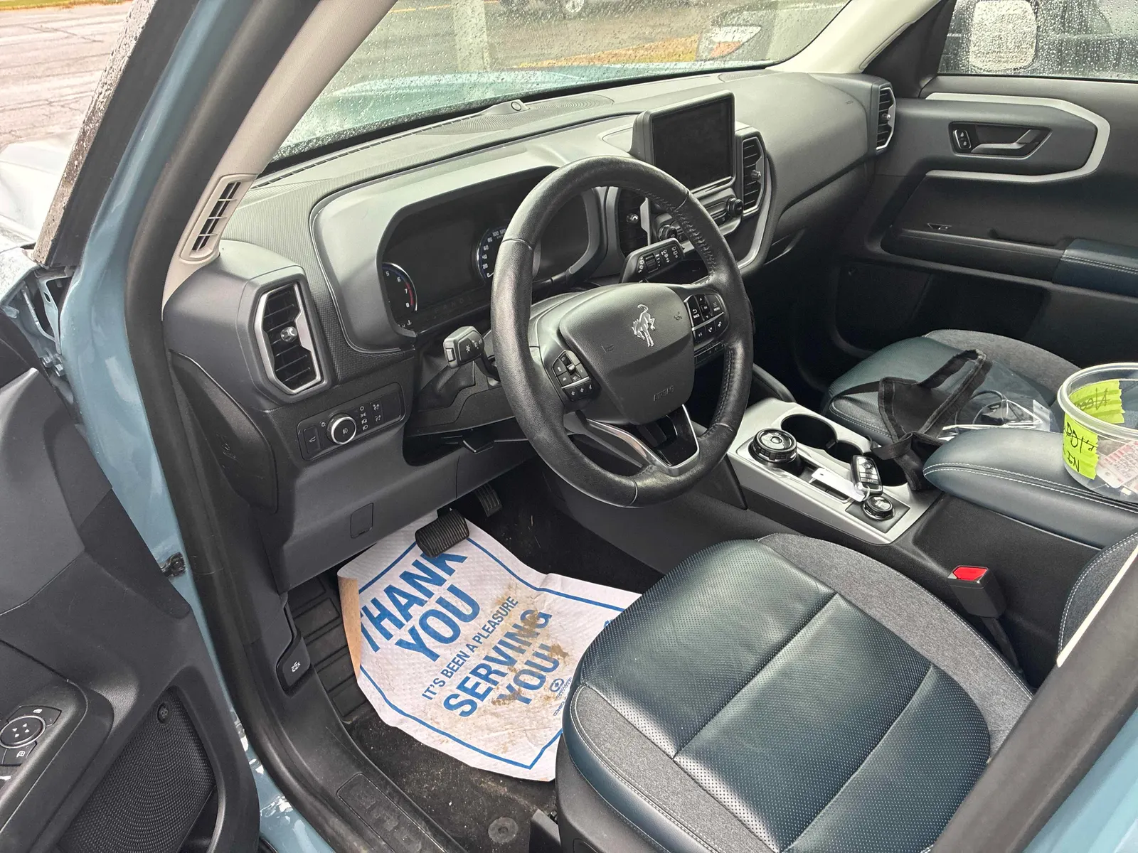 Interior driver side