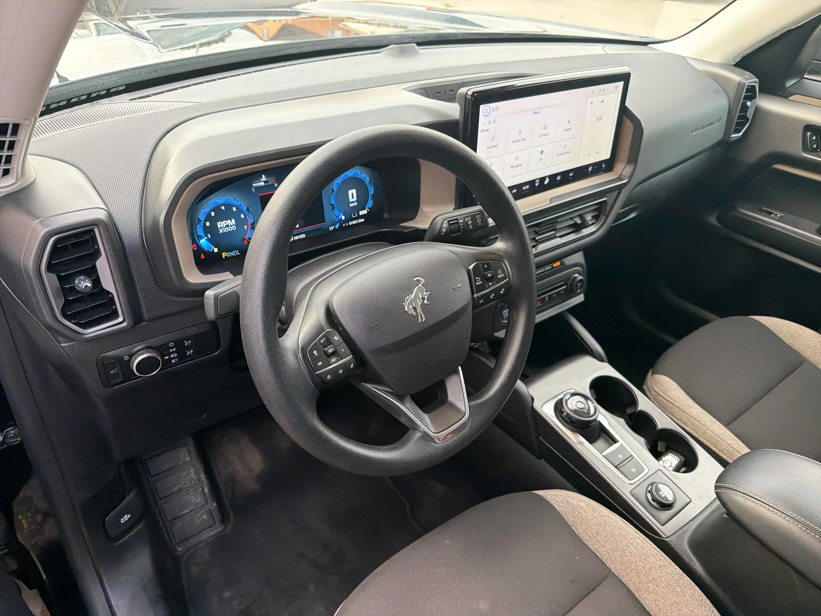 Interior driver side
