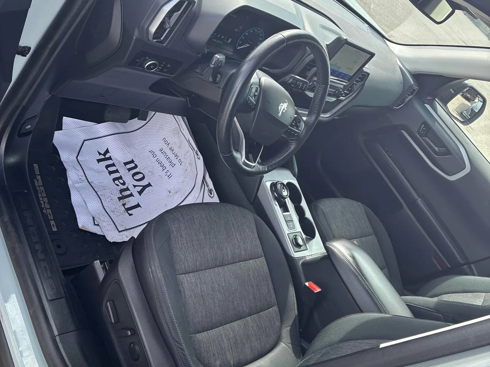 Interior driver side