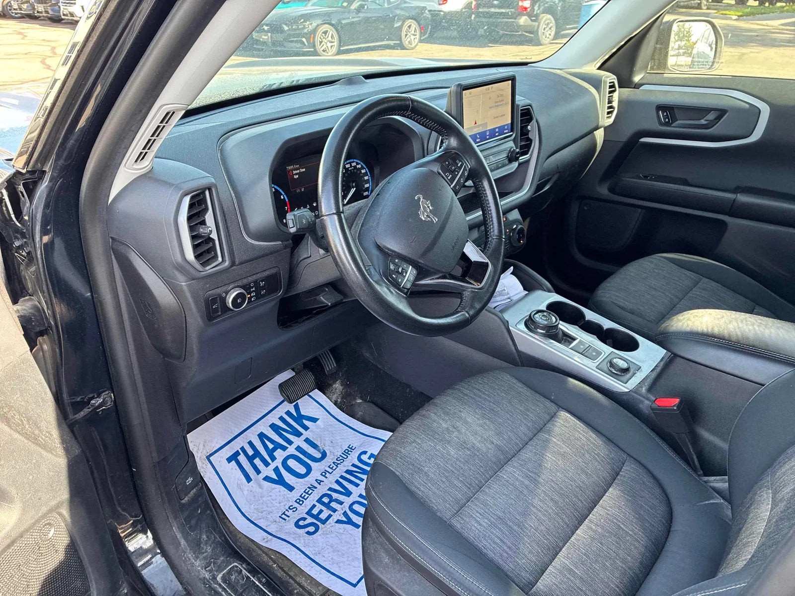 Interior driver side
