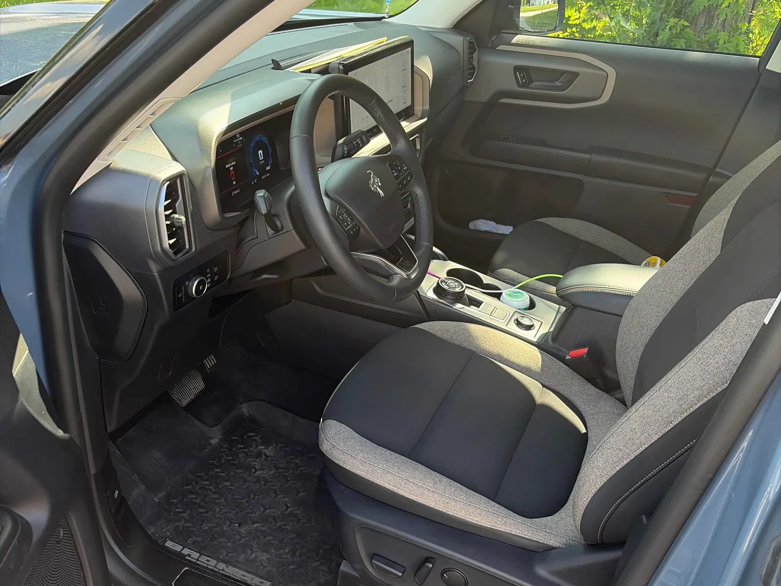 Interior driver side