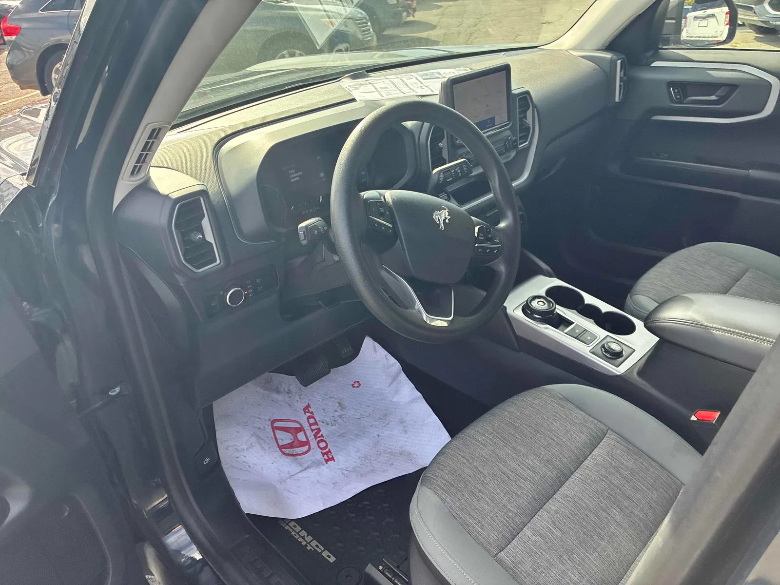 Interior driver side